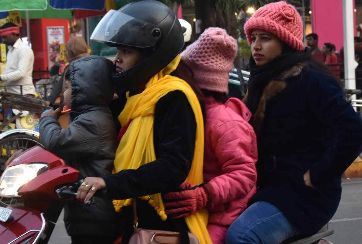 maximum temperature reached 11.6 degrees in 24 hours in lucknow