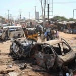 Truck bomb explode
