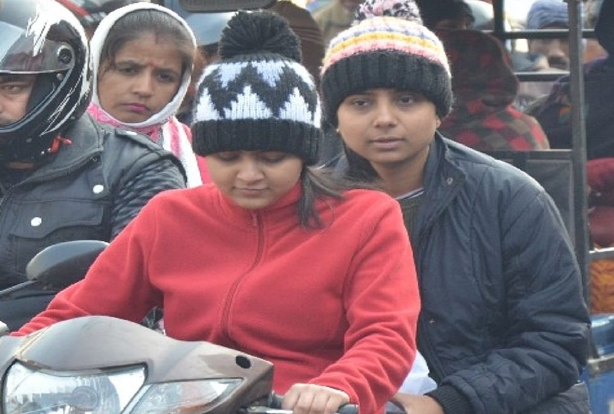 Light sunshine brought some relief to the bareilly city