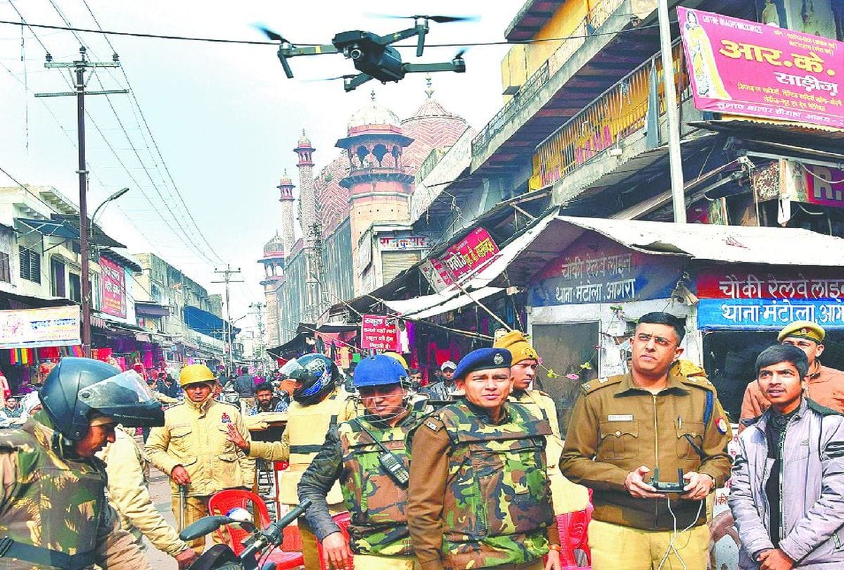 People gave message of harmony on peaceful Friday in agra