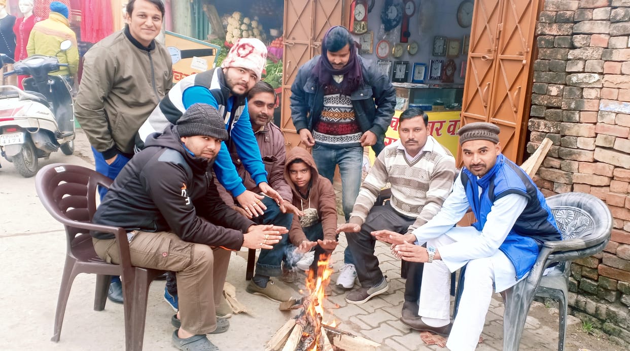 Day burn bonfire