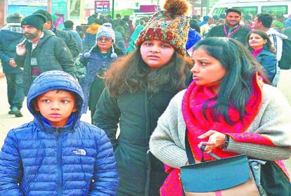 Weather Update People shivered due to cold wind in Pilibhit