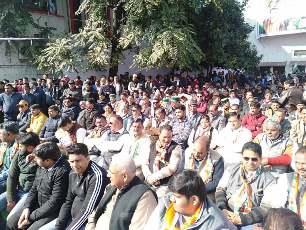 dehradun : Congress 'Save the Constitution Save the Country' rally in photos