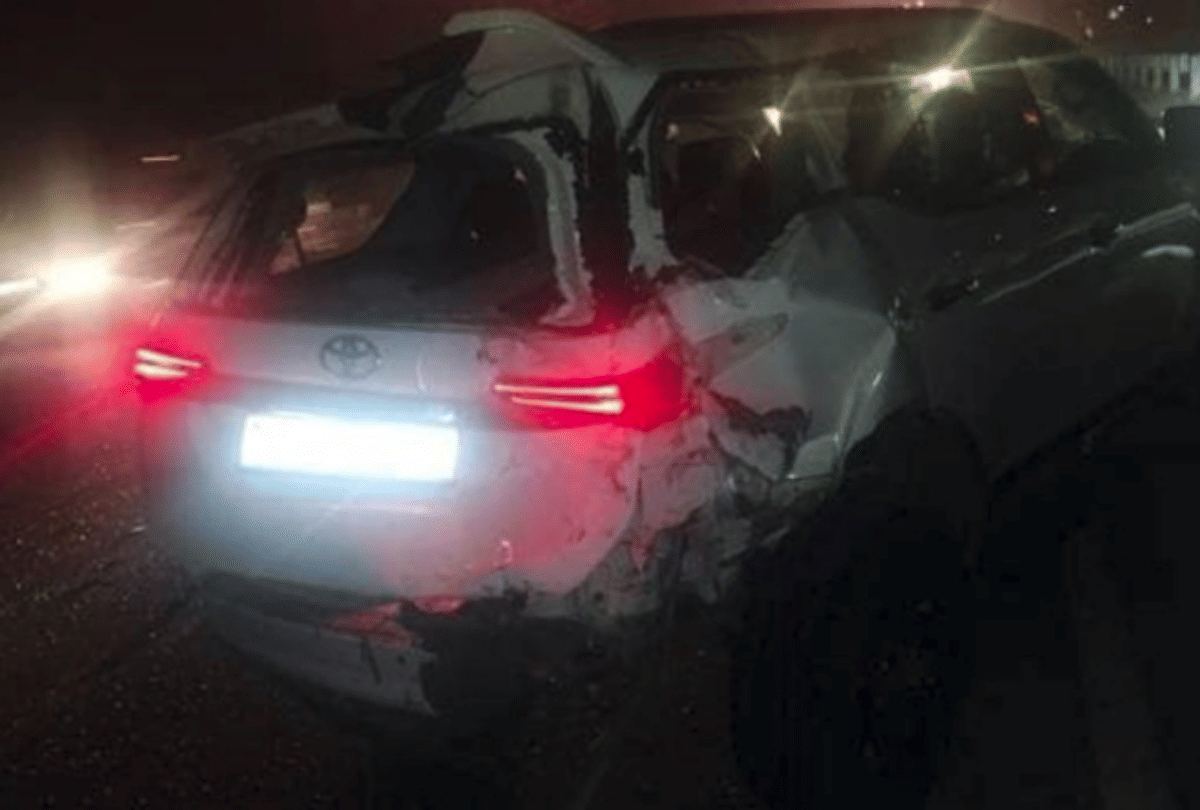 sapna chaudhary survived after car accident in gurugram