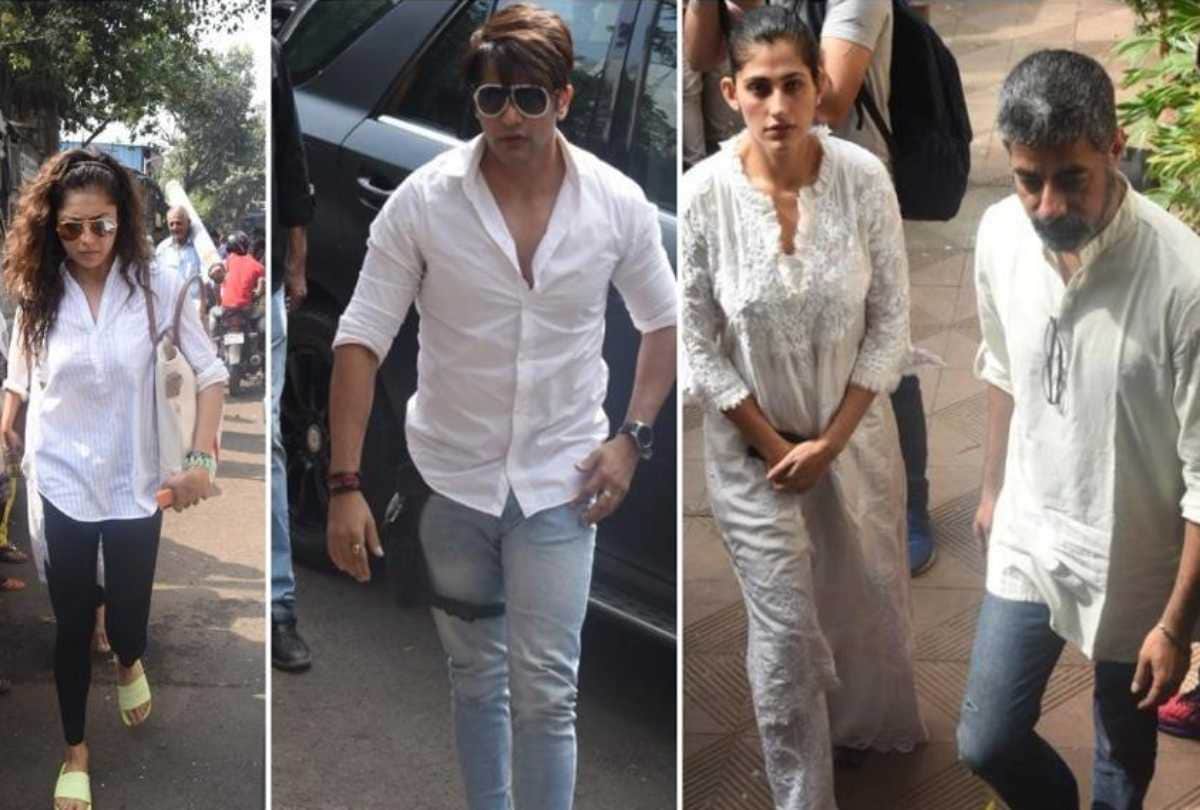 kushal punjabi funeral karanvir bohra to arjun bijlani many celebrities reached to attend