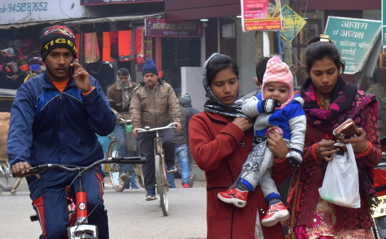 hardoi cold, minimum 7 degree celsius