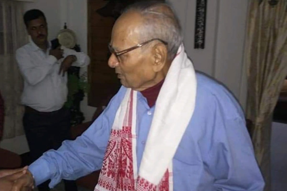 Indramani Bora, Former President of BJP Assam unit passes away at the age of 81 in his residence