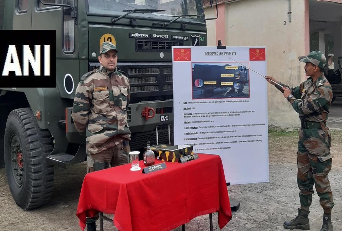 Indian Army Captain and his team have developed an Integrated Vehicle Safety System for Army trucks