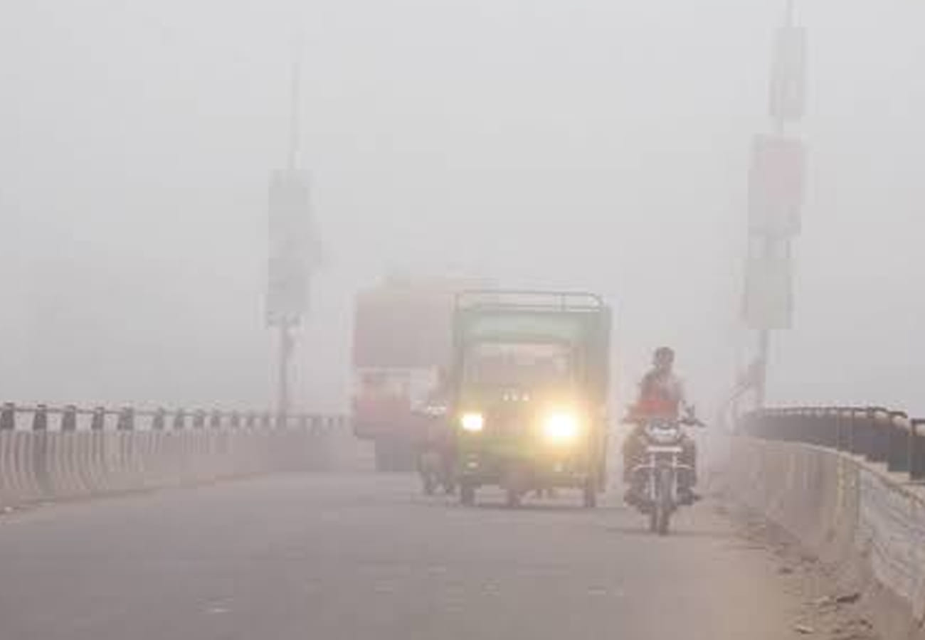 fog increases pollution, Kanpur city's AQI 500