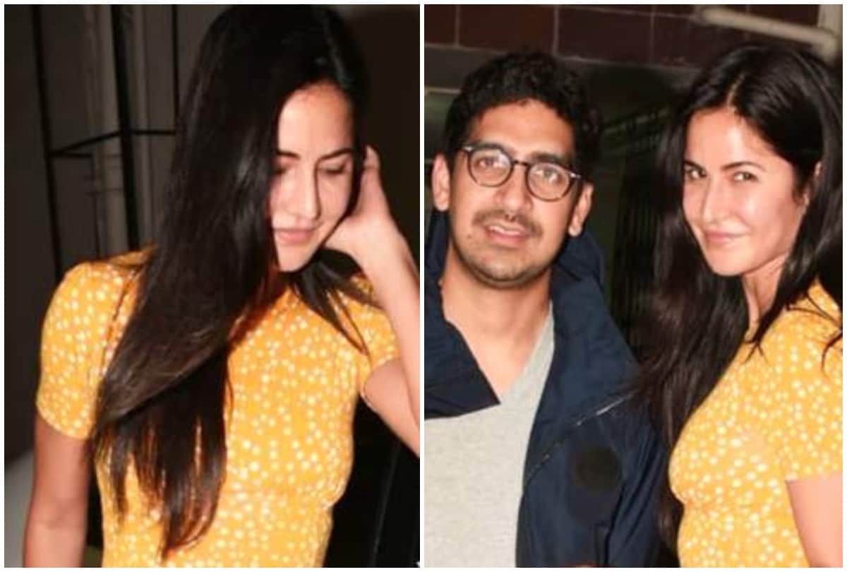Katrina Kaif Spotted Without Makeup outside Dharma Production Office With Director Ayan Mukerji
