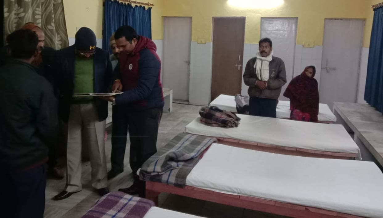 There is no lack of food, clothes and medicines in the bitter cold