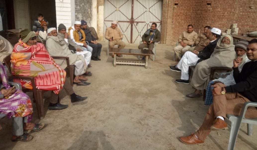 Tehsildar in Tevda village of Kakrauli