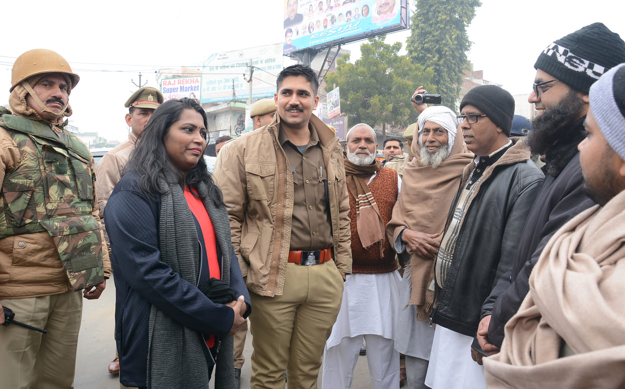 Morning was full of apprehensions in Muzaffarnagar