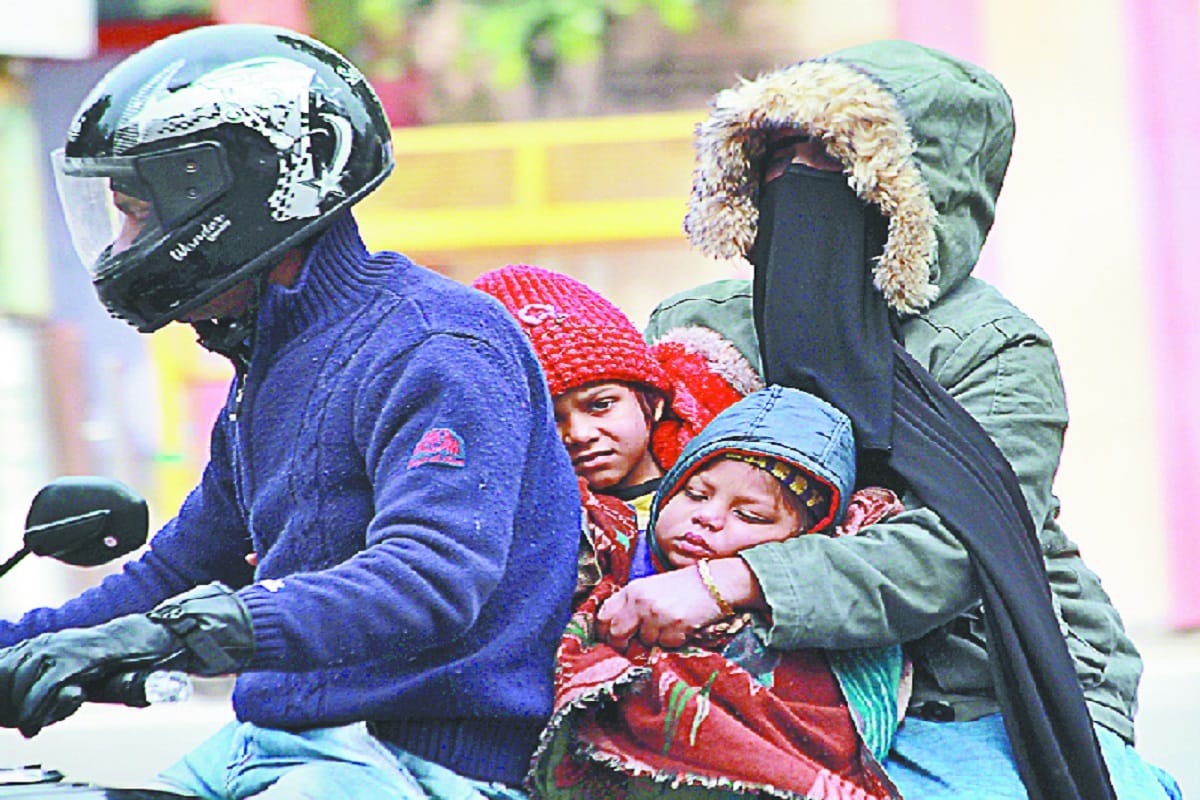 Cold weather is increasing in meerut and can be hail with rain on new year