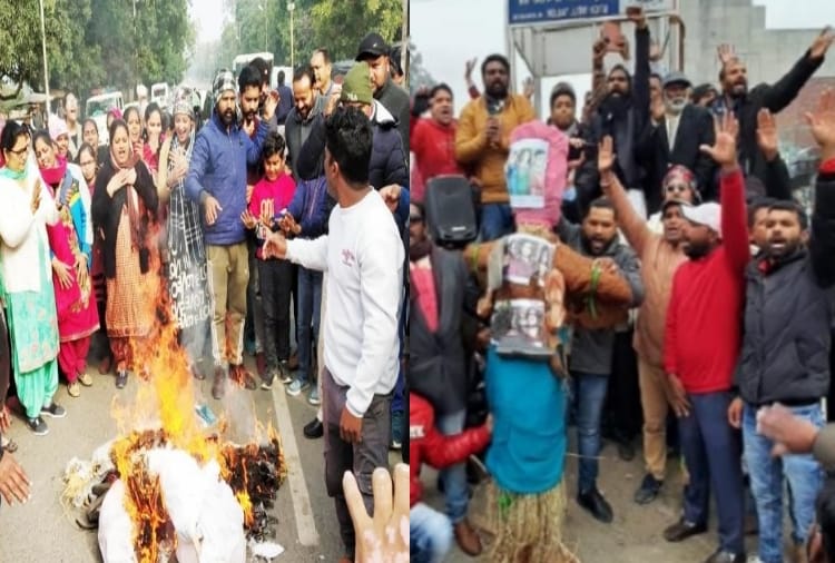 People Protests Against Raveena Tandon, Farah Khan And Bharti Singh In Punjab
