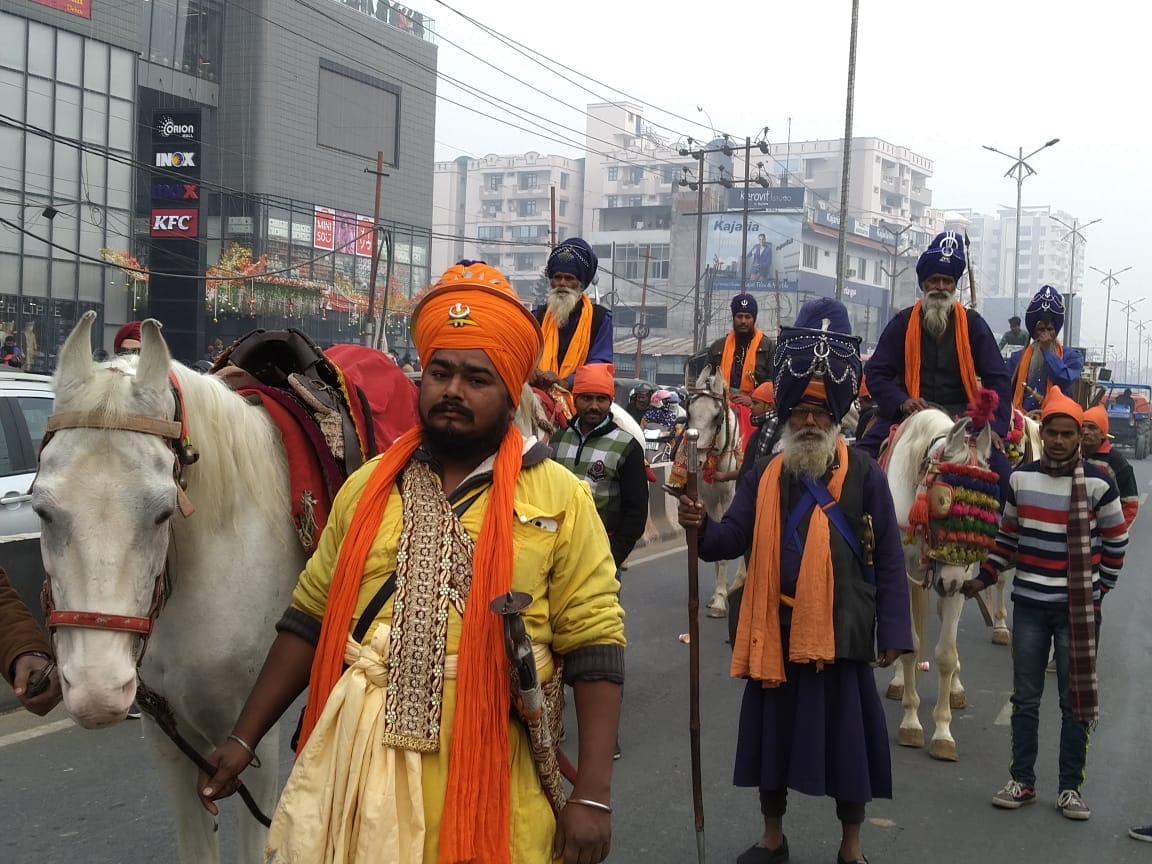 sikh community organised yatra starts in gorakhpur