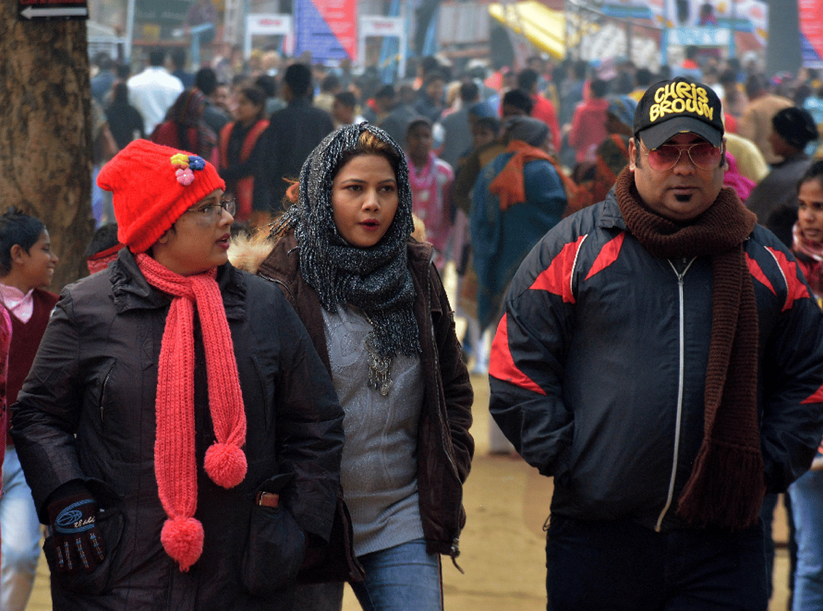 Temperature low winter cold weather department in varanasi