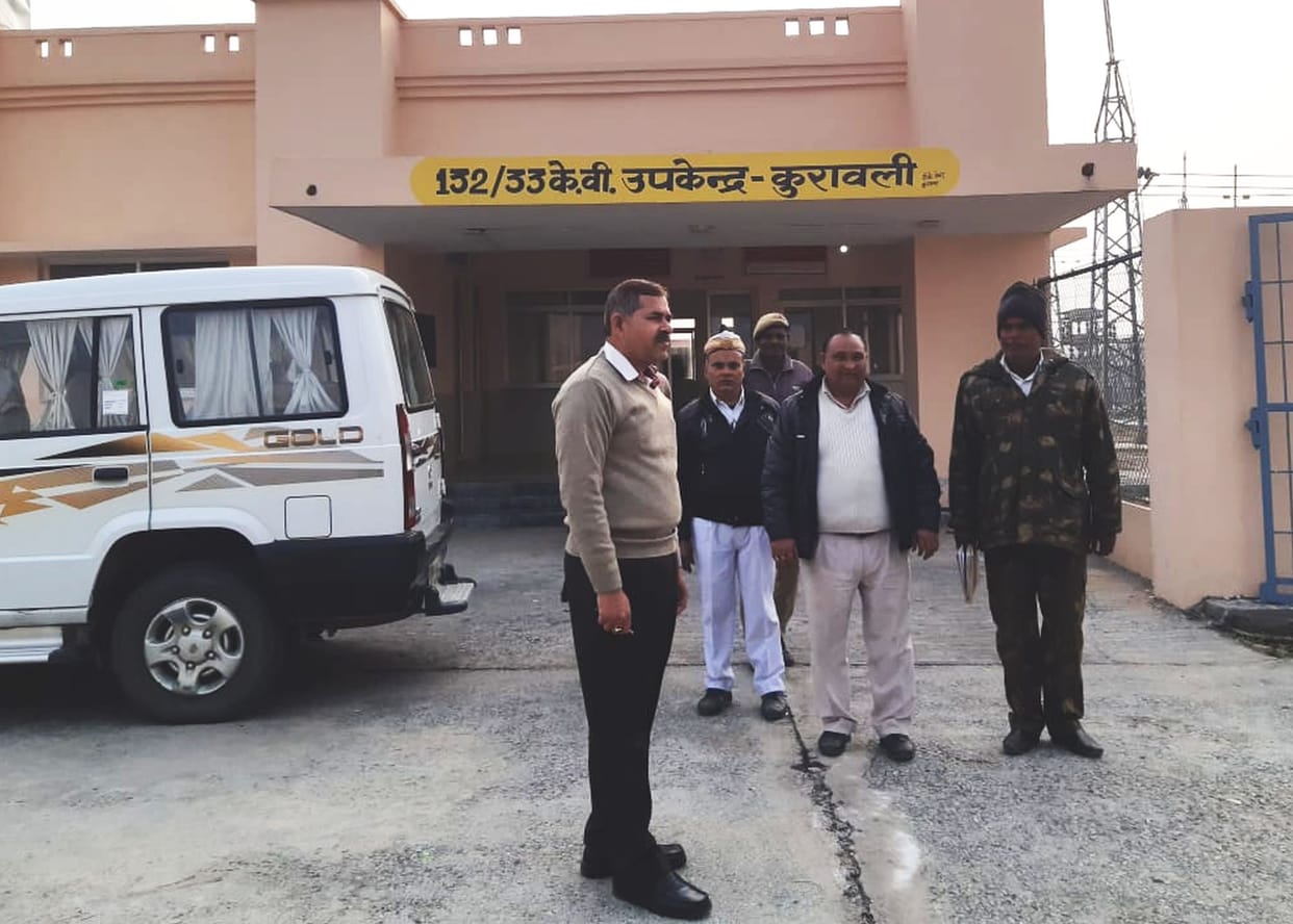 sdm visited in electicity office