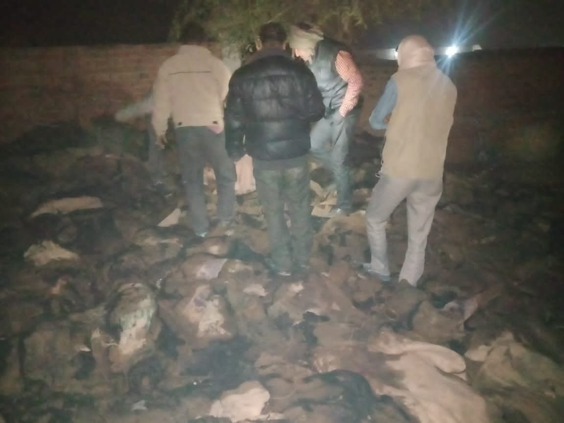 Hathras: Fire in Vardana warehouse, loss of millions