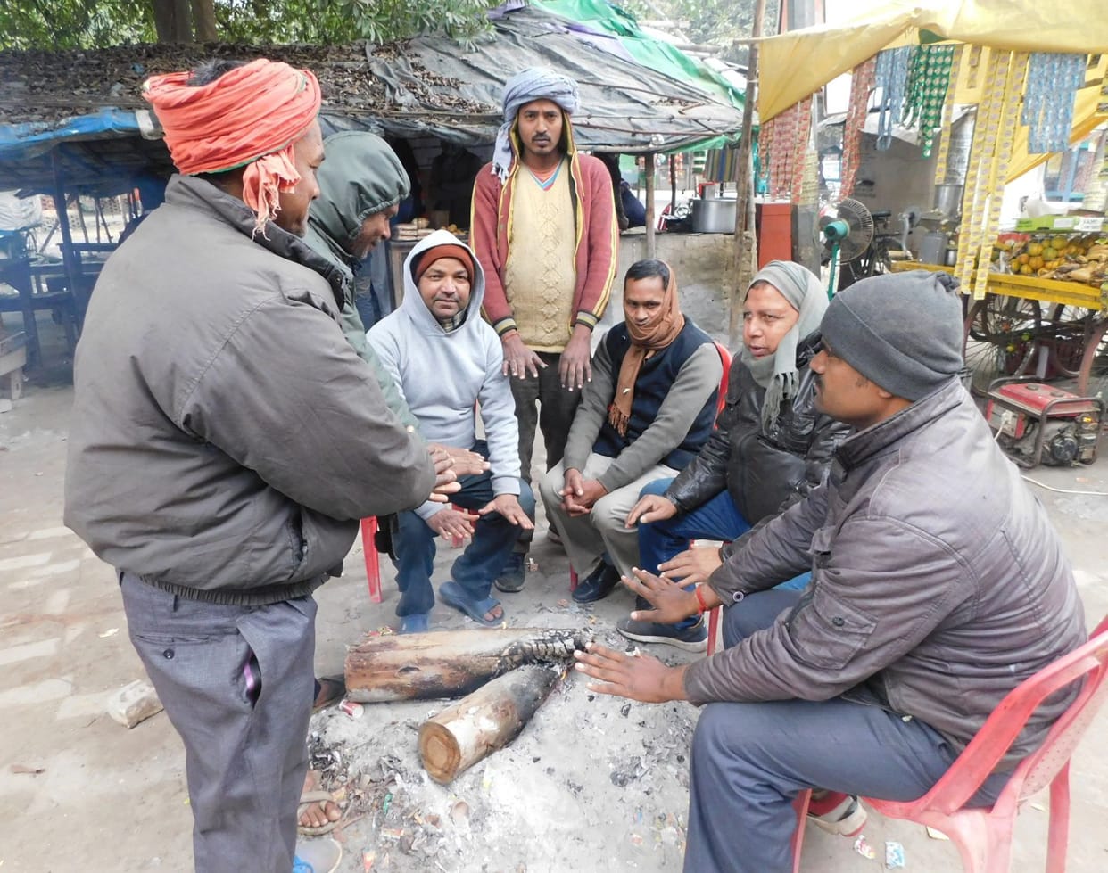 cold wave in ambedkar nagar