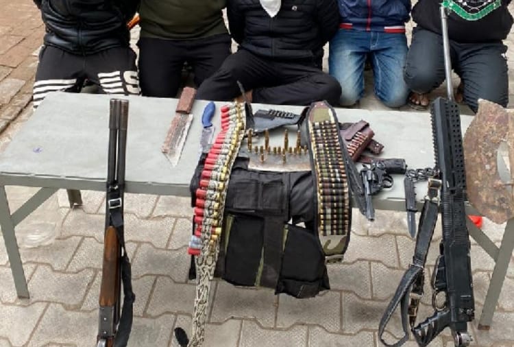 Gangster Pindari arrested along with 4 colleagues in Ropar