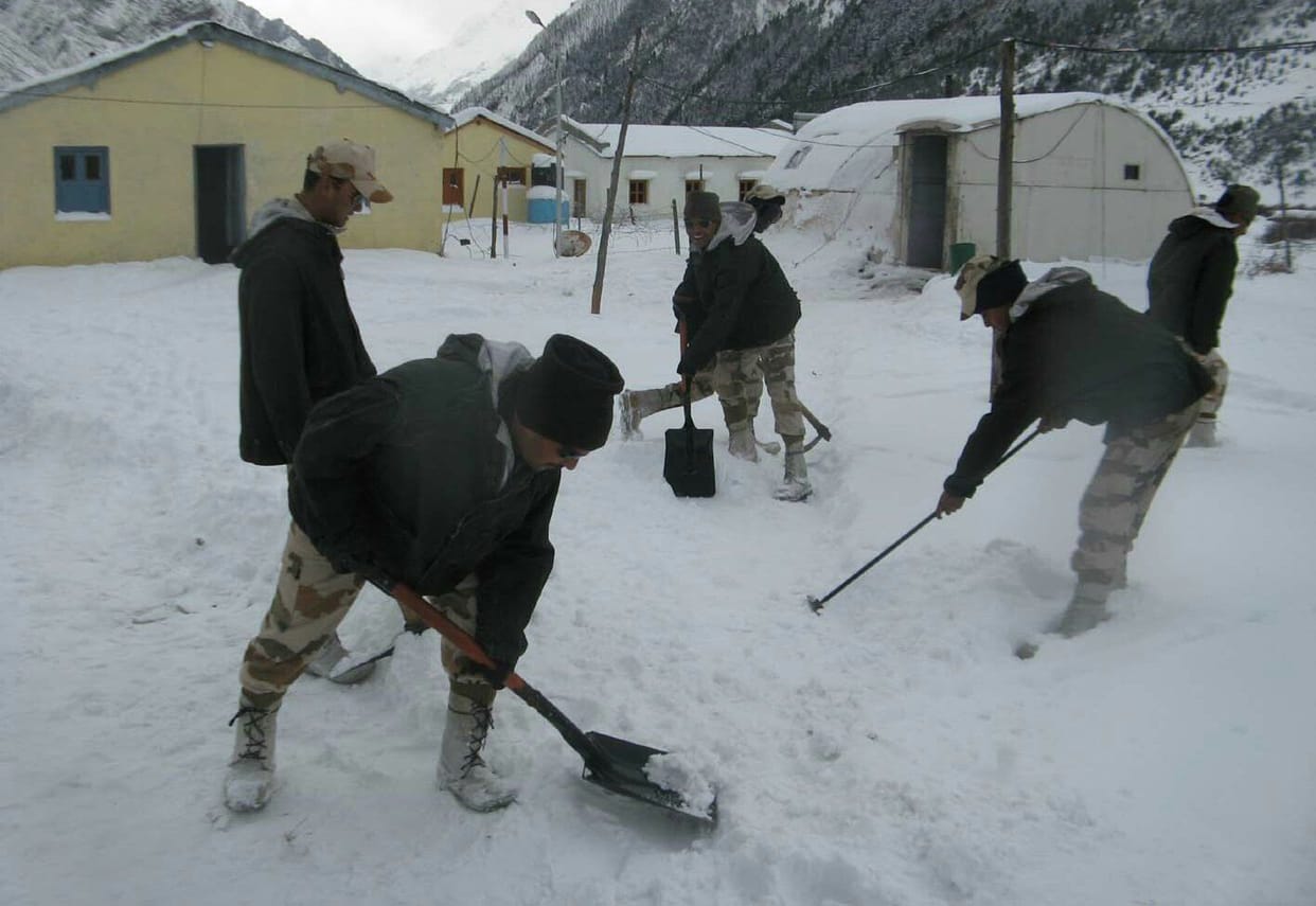 Himvir is monitoring the limit in minus 23 degree temperature