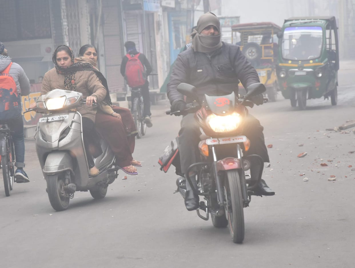 cold weather in sambhal