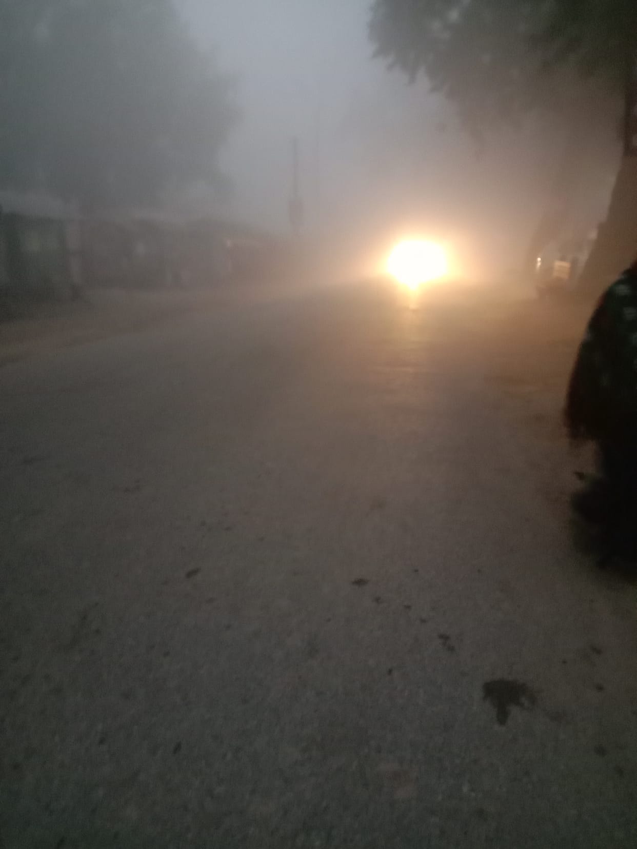 Cold wave increased due to cold, one dead