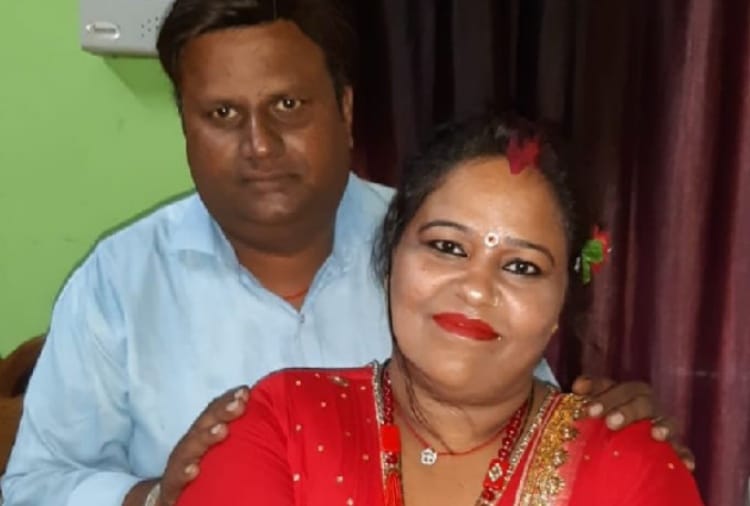 Husband died in road accident at Panipat and wife found died on railway track