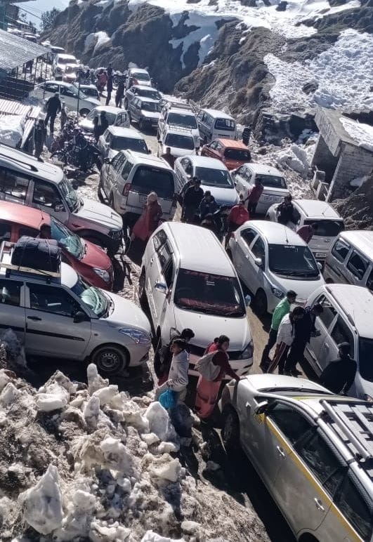 traffic jam