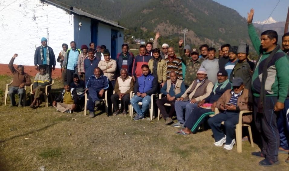 Bhagwati temple to be built with shramdaan