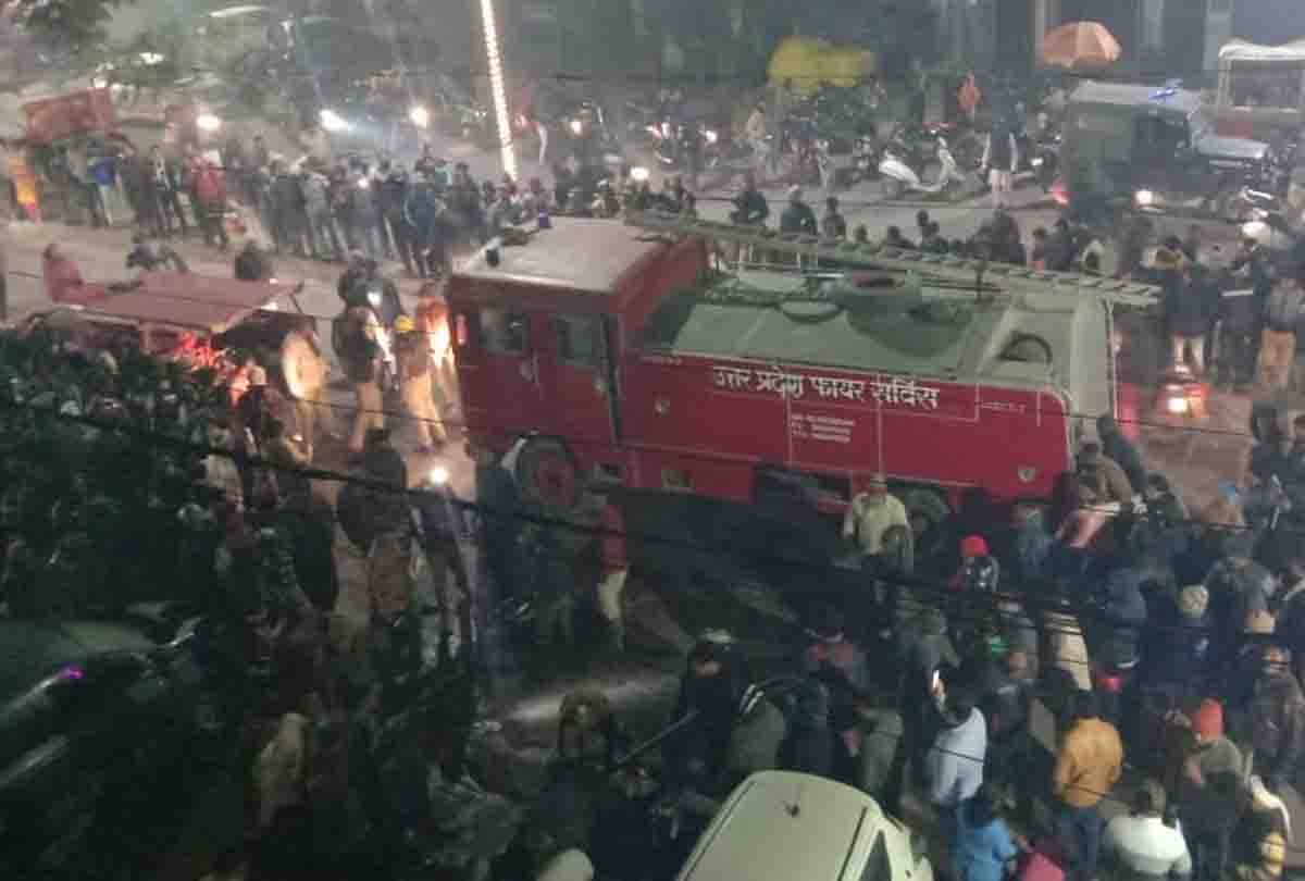 Short circuit fire in nursing home at unnao