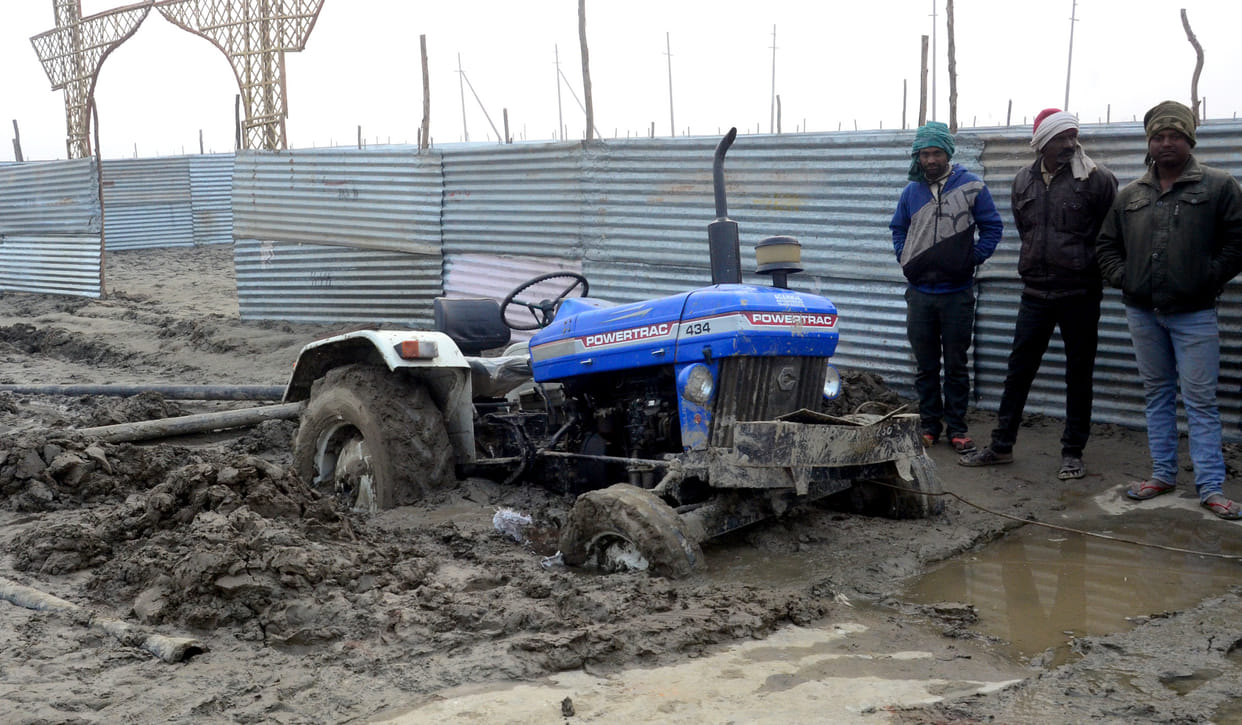 Swamp and biting increased problems in Magh Mela