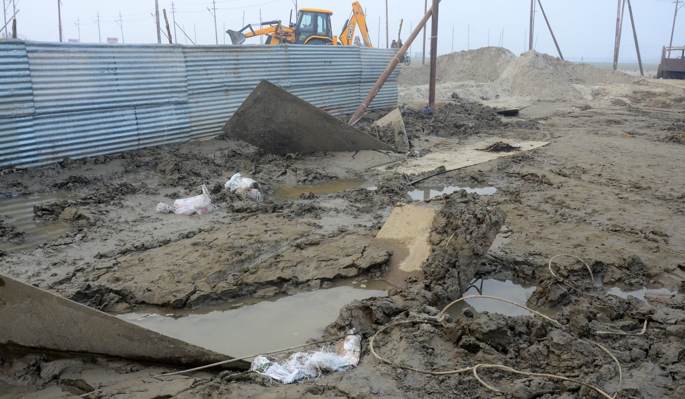 Swamp and biting increased problems in Magh Mela