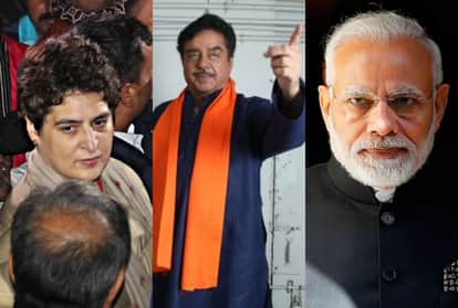 Priyanka Gandhi Vadra, Shatrughan Sinha, PM Narendra Modi