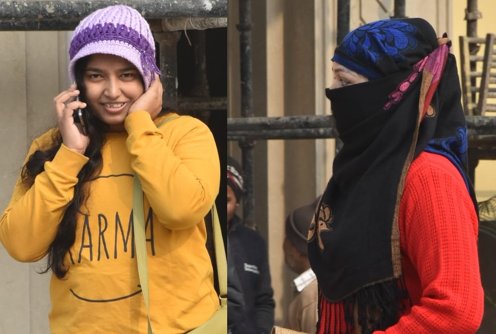 Temperature of Lucknow becomes 3.5 degree celcious.
