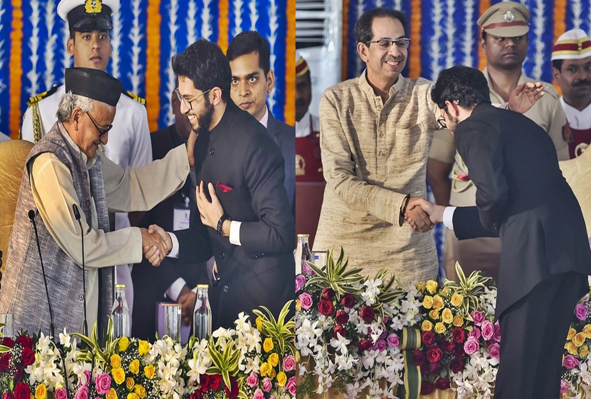 Indian politics political leader Sons who were ministers in their father cabinet