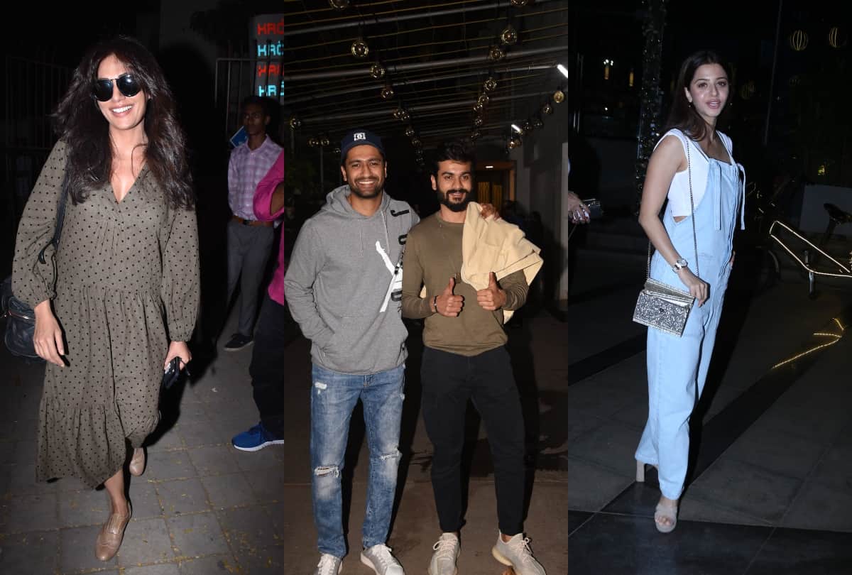 Vicky Kaushal Sunny Kaushal Chitrangada Singh Deepika Padukone Kartik Aaryan spotted