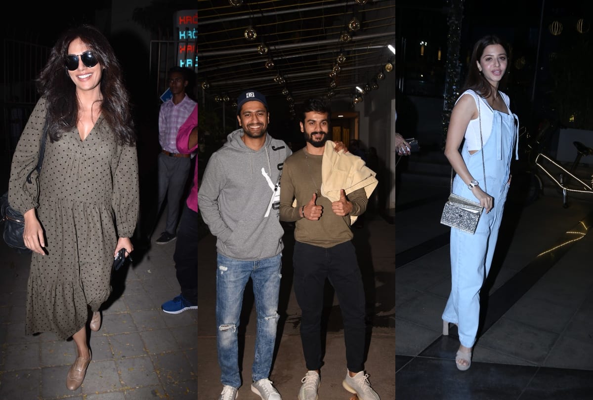 Vicky Kaushal Sunny Kaushal Chitrangada Singh Deepika Padukone Kartik Aaryan spotted