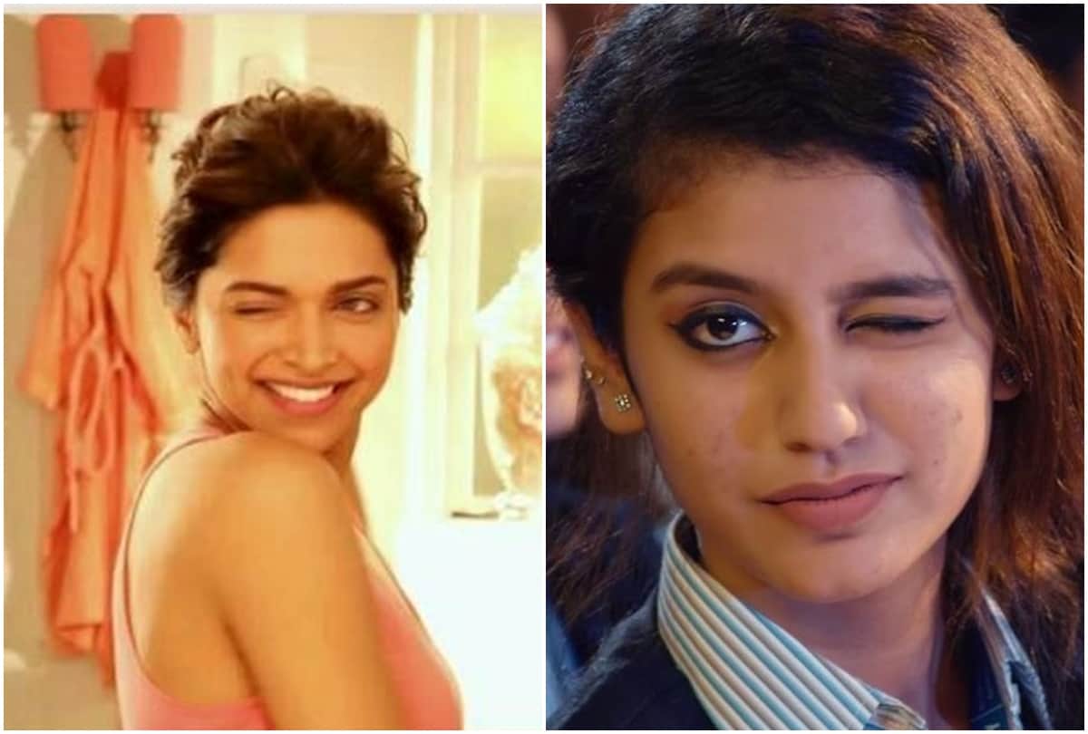Chhapaak Actress Deepika Padukone Wink Challenge to Priya Prakash Varrier