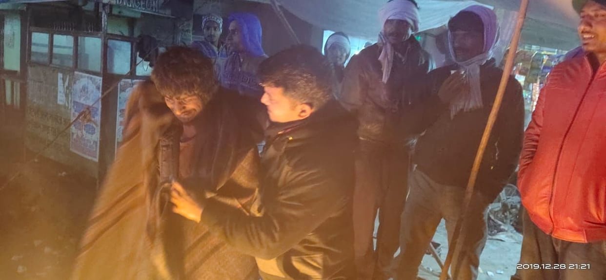 DM set out at night to see the problems of the poor