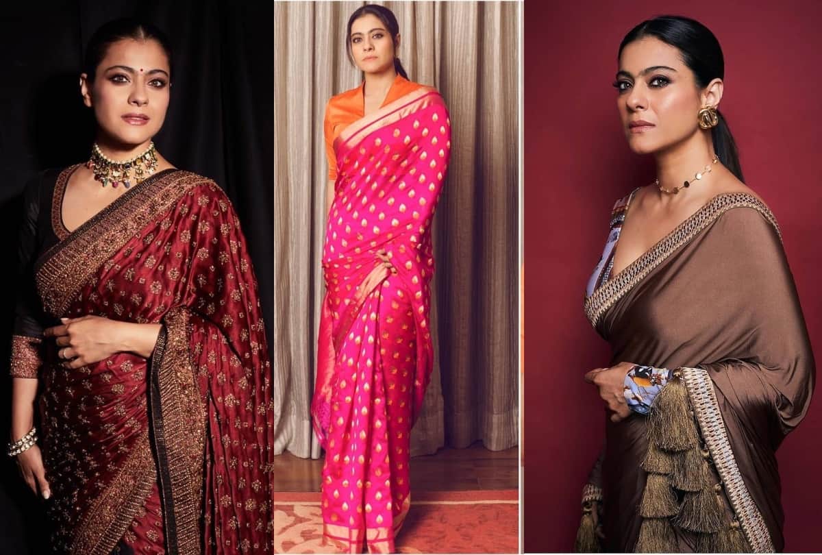 kajol birthday special wear one lakh cost saree for film promotion in indian idol show