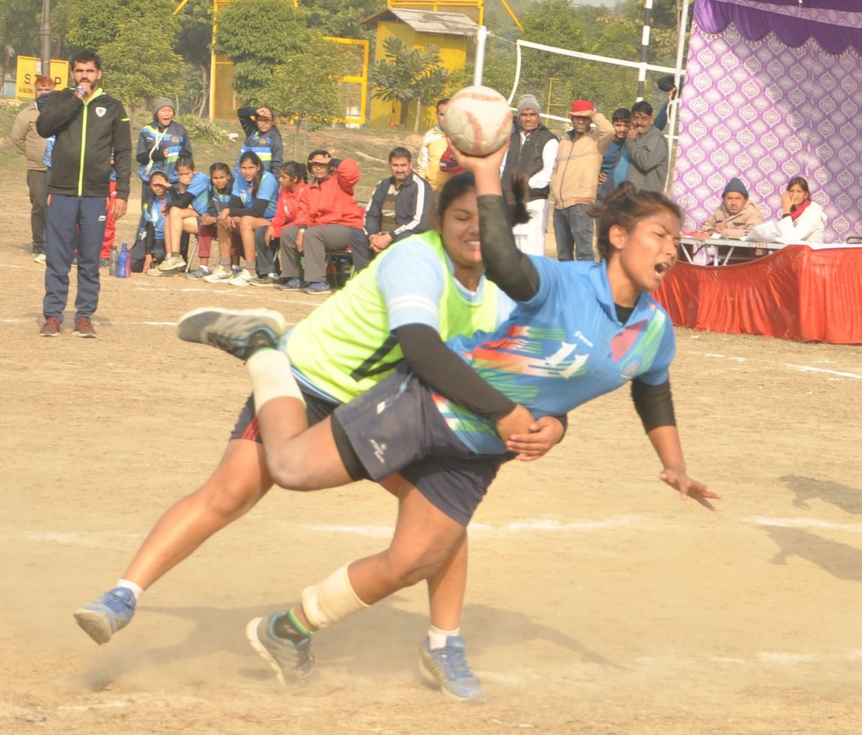 National School Handball compitition in rohtak