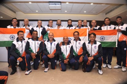 Suniel Shetty attended Announcement of the Indian cricket team For OVER 50 Cricket World Cup