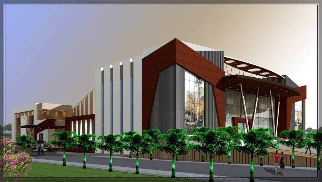 gorakhpur auditorium desighn design prepared