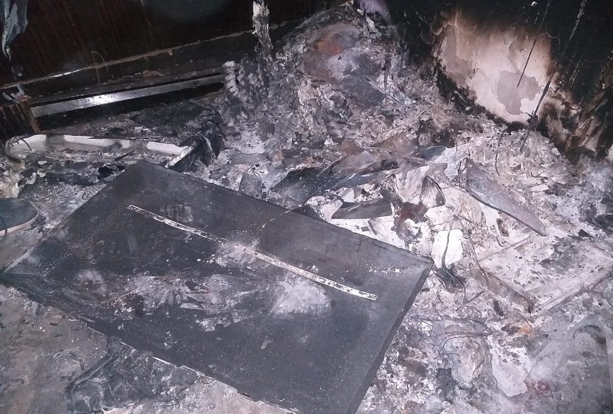 Ghaziabad Loni fire accident news many children of two families died 