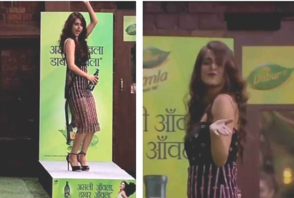bigg boss 13 madhurima tuli scene cut from the task users angry on channel