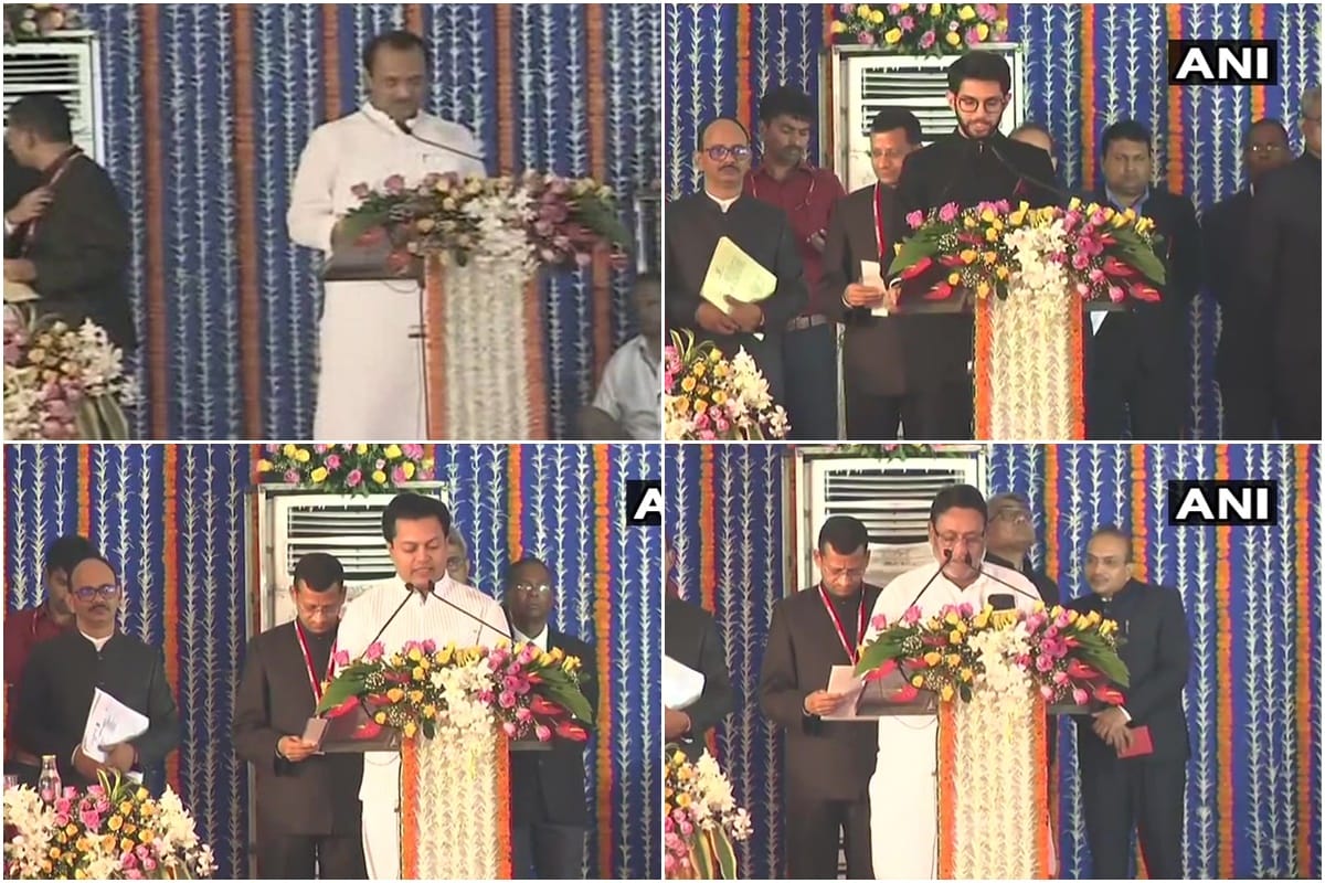 Uddhav Thackeray cabinet expansion live updates, Ajit pawar will took oath as deputy cm of state