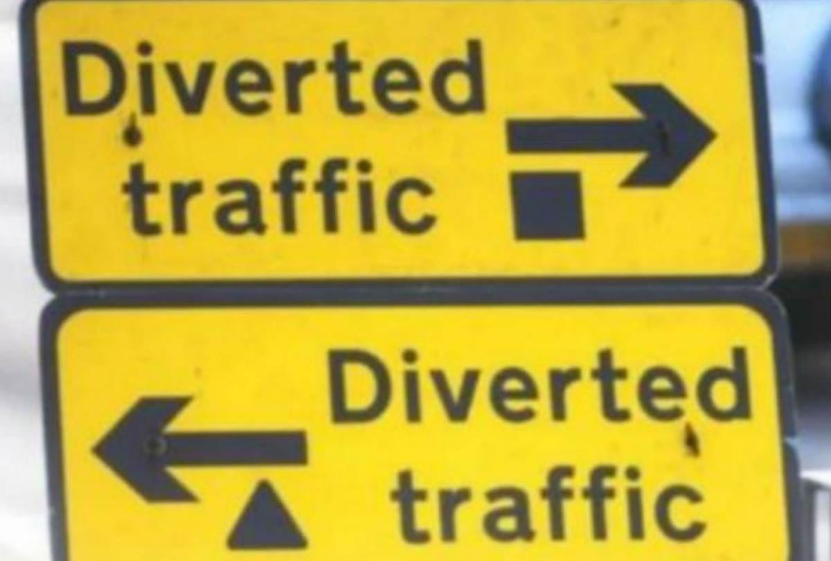 route diversion due to new year party in lucknow