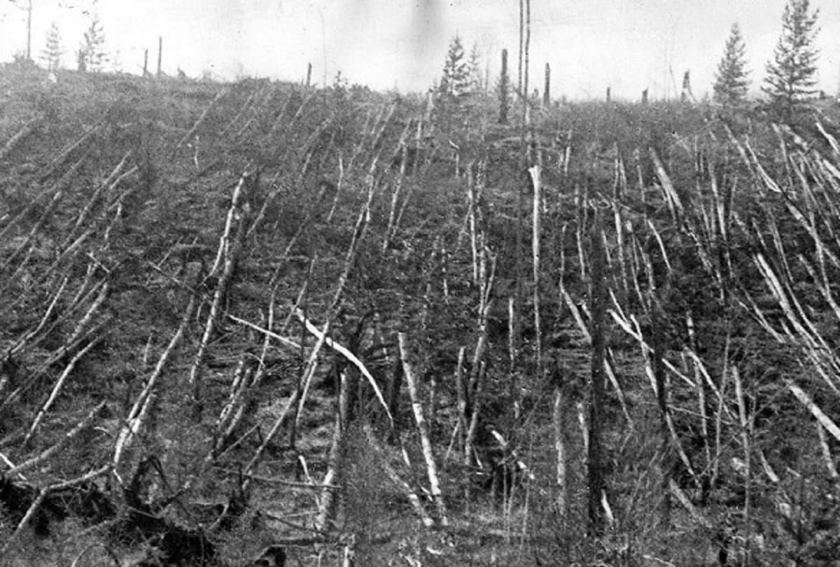 Tunguska event a huge Mysterious explosion came out in Siberia 111 years ago